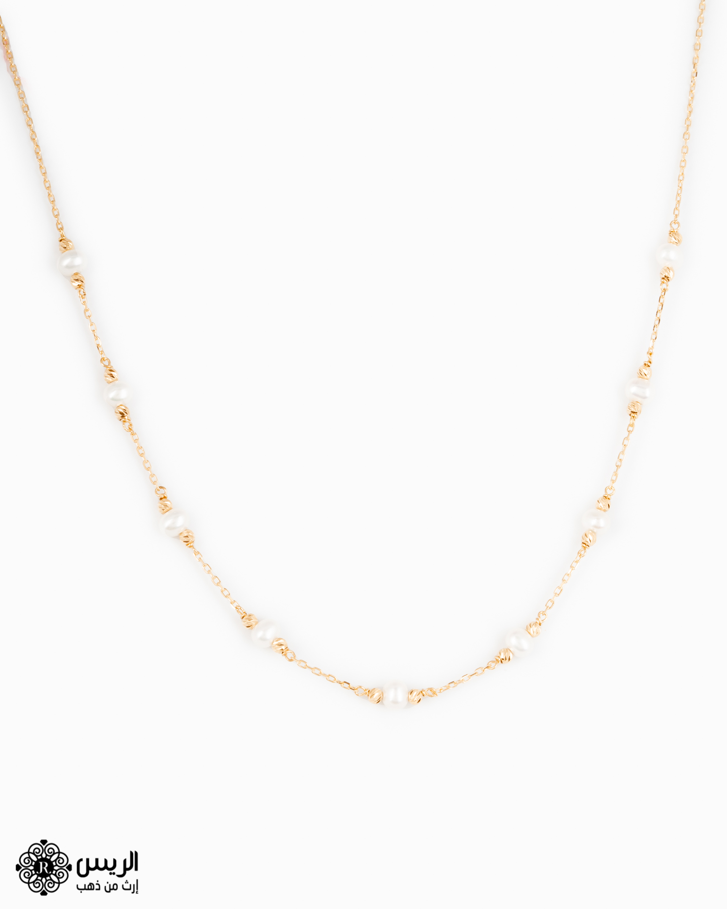 Raies jewelry Pearl Necklace عقد لؤلؤ الريس للمجوهرات